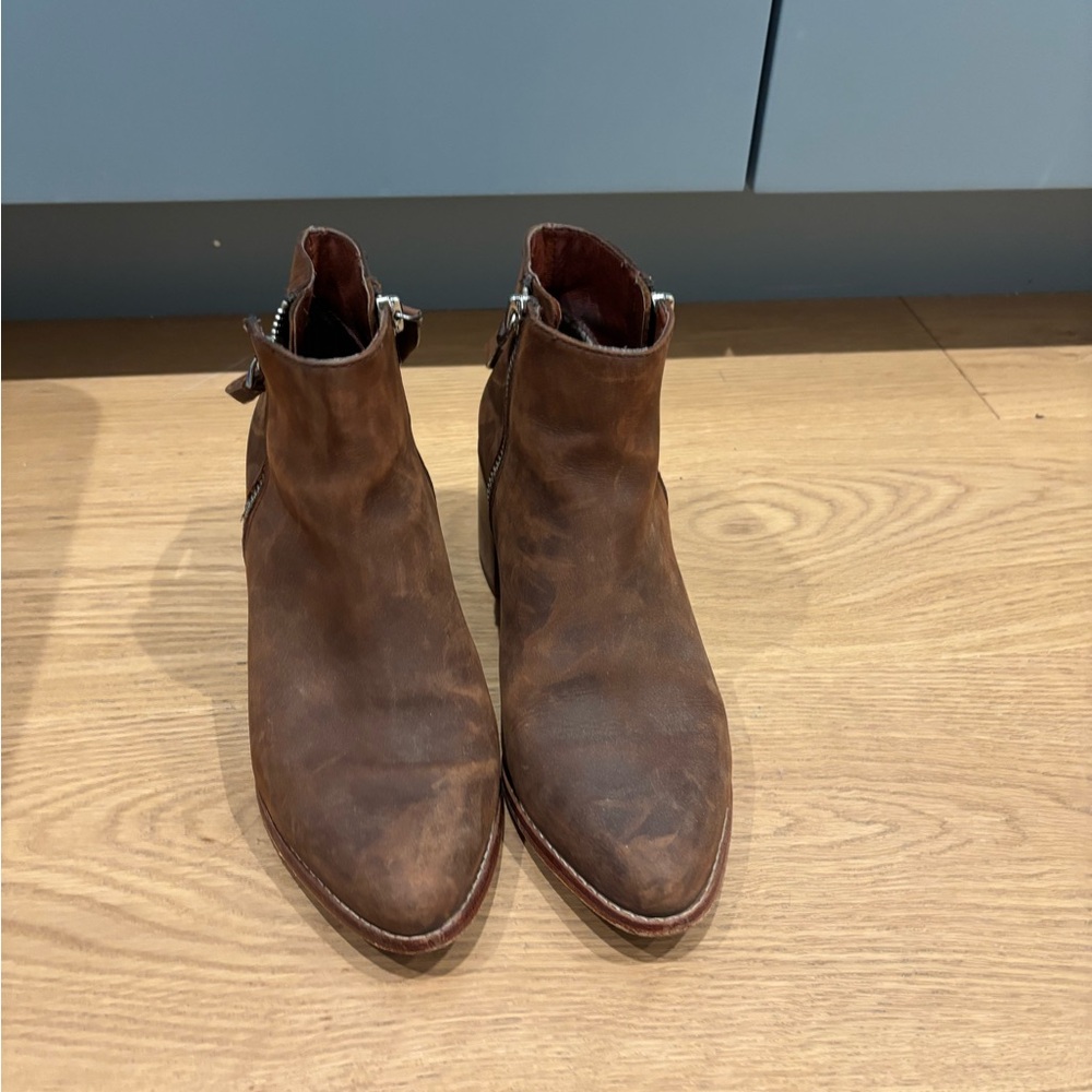 Matt Bernson Brown Ankle Boots